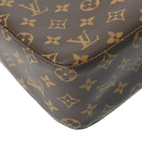 LOUIS VUITTON ルイヴィトン モノグラム ルーピング MM  ブラウン M51146 レディース モノグラムキャンバス セミショルダーバッグ Aランク 中古 銀蔵