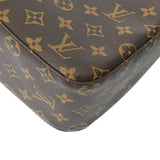 LOUIS VUITTON ルイヴィトン モノグラム ルーピング MM  ブラウン M51146 レディース モノグラムキャンバス セミショルダーバッグ Aランク 中古 銀蔵