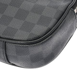 LOUIS VUITTON ルイヴィトン ダミエグラフィット アンブレール 黒 N41289 メンズ ダミエグラフィットキャンバス ボディバッグ ABランク 中古 銀蔵