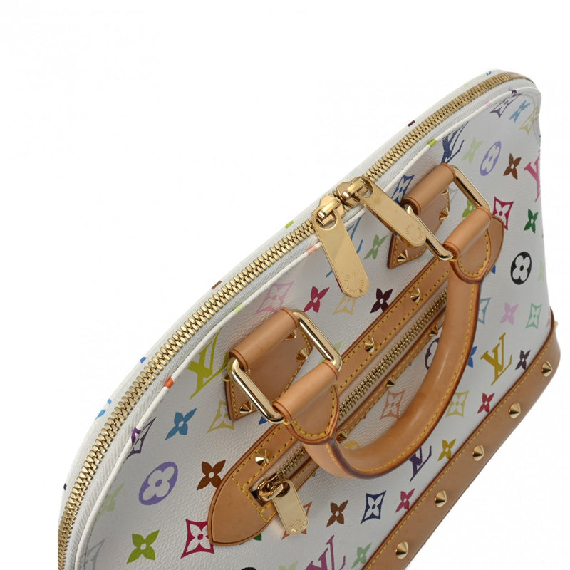 LOUIS VUITTON ルイヴィトン モノグラム アルマ ブロン M92647 レディース モノグラムマルチカラー ハンドバッグ ABランク 中古 銀蔵