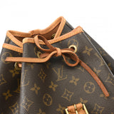 LOUIS VUITTON ルイヴィトン モノグラム モンスリ GM ブラウン M51135 レディース モノグラムキャンバス リュック・デイパック Bランク 中古 銀蔵