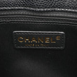 CHANEL シャネル GST グランドショッピングトート 黒 ゴールド金具 A50995 レディース キャビアスキン トートバッグ ABランク 中古 銀蔵