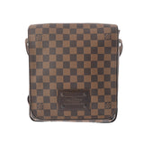 LOUIS VUITTON ルイヴィトン ダミエ ブルックリン PM ブラウン N51210 ユニセックス ダミエキャンバス ショルダーバッグ Aランク 中古 銀蔵