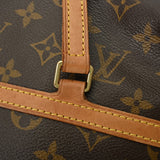 LOUIS VUITTON ルイヴィトン モノグラム クーサン ブラウン M51141 レディース モノグラムキャンバス セミショルダーバッグ Bランク 中古 銀蔵