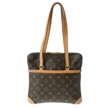 LOUIS VUITTON ルイヴィトン モノグラム クーサン ブラウン M51141 レディース モノグラムキャンバス セミショルダーバッグ Bランク 中古 銀蔵