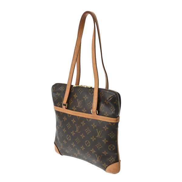 LOUIS VUITTON ルイヴィトン モノグラム クーサン ブラウン M51141 レディース モノグラムキャンバス セミショルダーバッグ Bランク 中古 銀蔵