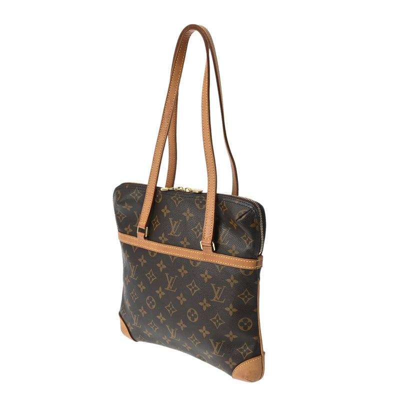 LOUIS VUITTON ルイヴィトン モノグラム クーサン ブラウン M51141 レディース モノグラムキャンバス セミショルダーバッグ Bランク 中古 銀蔵