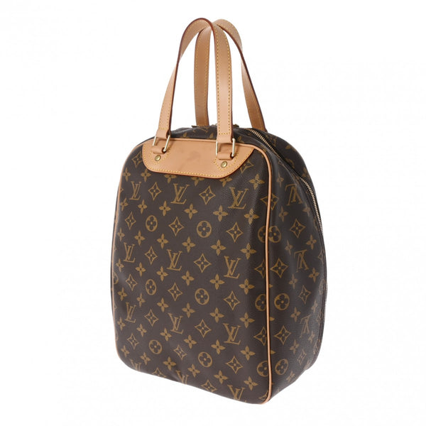 LOUIS VUITTON ルイヴィトン モノグラム エクスキュルシオン ブラウン M41450 ユニセックス モノグラムキャンバス ハンドバッグ ABランク 中古 銀蔵