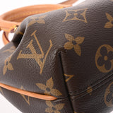 LOUIS VUITTON ルイヴィトン モノグラム ナノテュレン ブラウン M61253 レディース モノグラムキャンバス ショルダーバッグ ABランク 中古 銀蔵