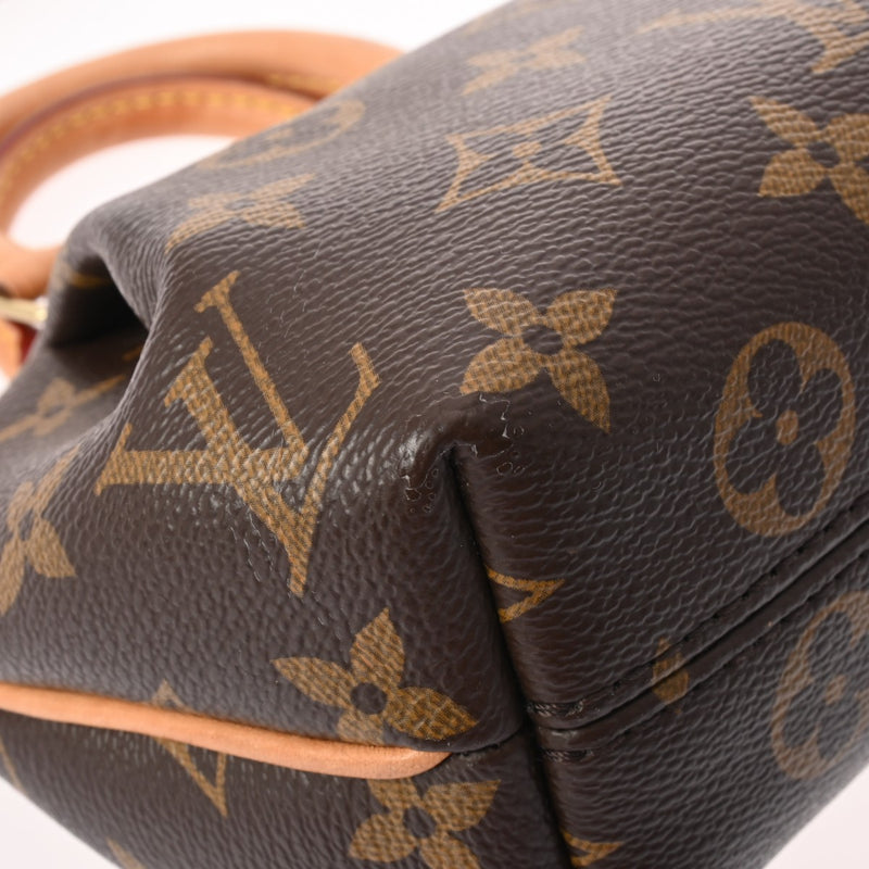 LOUIS VUITTON ルイヴィトン モノグラム ナノテュレン ブラウン M61253 レディース モノグラムキャンバス ショルダーバッグ ABランク 中古 銀蔵