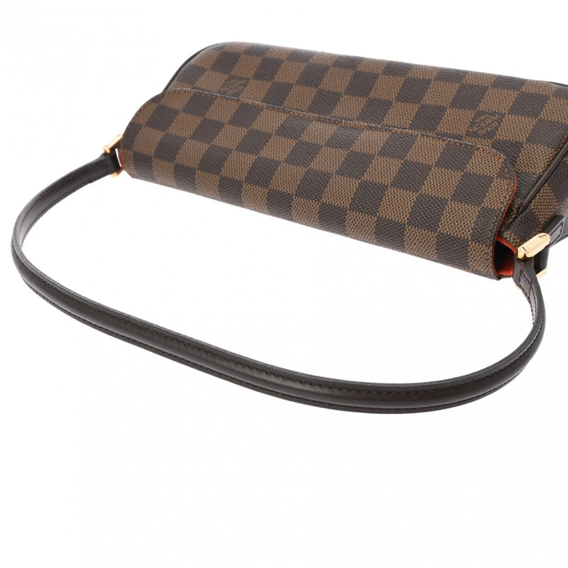 LOUIS VUITTON ルイヴィトン ダミエ レコレータ セミショルダー ブラウン N51299 レディース ダミエキャンバス ハンドバッグ ABランク 中古 銀蔵