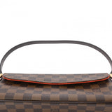 LOUIS VUITTON ルイヴィトン ダミエ レコレータ セミショルダー ブラウン N51299 レディース ダミエキャンバス ハンドバッグ ABランク 中古 銀蔵