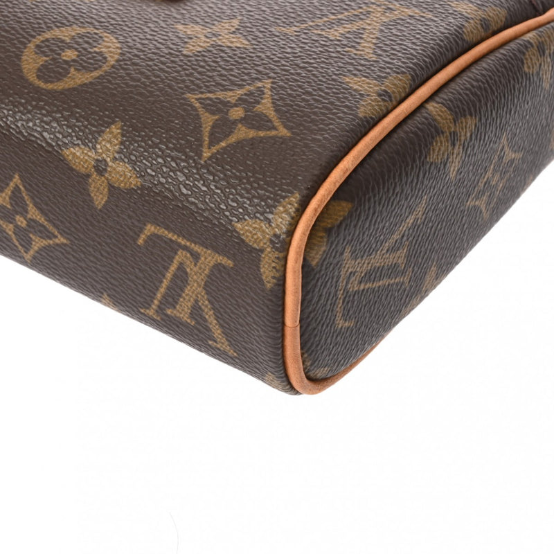 LOUIS VUITTON ルイヴィトン モノグラム ソナチネ  ブラウン M51902 レディース モノグラムキャンバス ハンドバッグ Bランク 中古 銀蔵