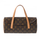 LOUIS VUITTON ルイヴィトン モノグラム ソナチネ  ブラウン M51902 レディース モノグラムキャンバス ハンドバッグ Bランク 中古 銀蔵