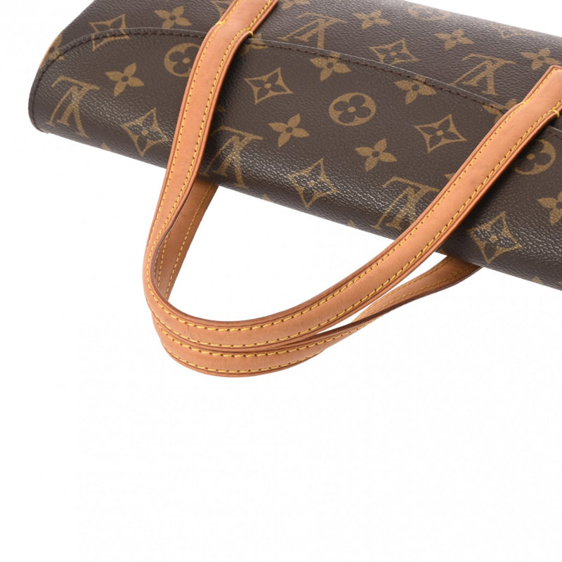 LOUIS VUITTON ルイヴィトン モノグラム ソナチネ  ブラウン M51902 レディース モノグラムキャンバス ハンドバッグ Bランク 中古 銀蔵