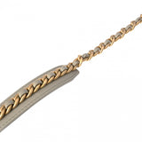 CHANEL シャネル シャネル19 チェーン コインパース グレー レディース ラムスキン コインケース Aランク 中古 銀蔵