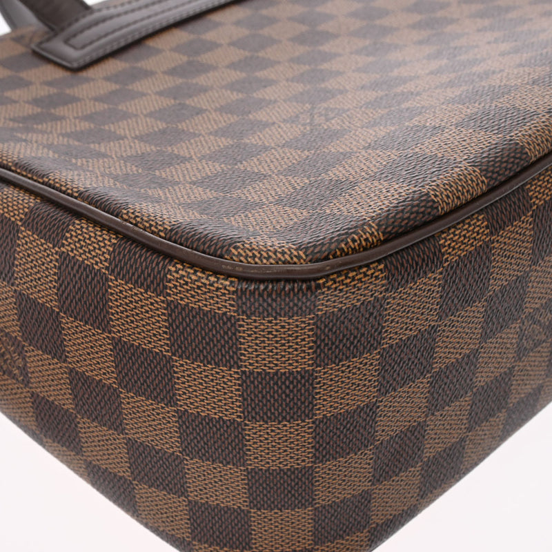 LOUIS VUITTON ルイヴィトン ダミエ パリオリ PM トート ブラウン N51123 レディース ダミエキャンバス ショルダーバッグ Aランク 中古 銀蔵