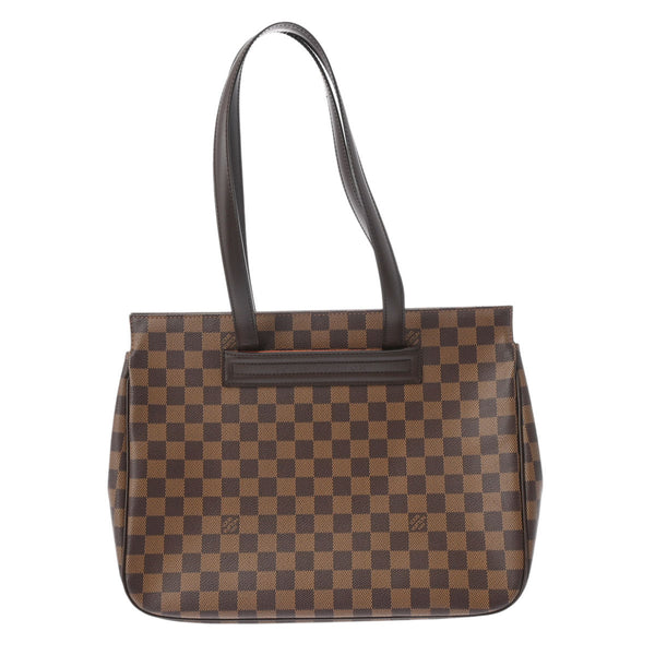 LOUIS VUITTON ルイヴィトン ダミエ パリオリ PM トート ブラウン N51123 レディース ダミエキャンバス ショルダーバッグ Aランク 中古 銀蔵