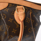 LOUIS VUITTON ルイヴィトン モノグラム ティヴォリ PM ブラウン M40143 レディース モノグラムキャンバス ハンドバッグ ABランク 中古 銀蔵