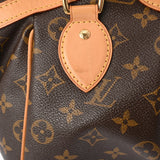 LOUIS VUITTON ルイヴィトン モノグラム ティヴォリ PM ブラウン M40143 レディース モノグラムキャンバス ハンドバッグ ABランク 中古 銀蔵