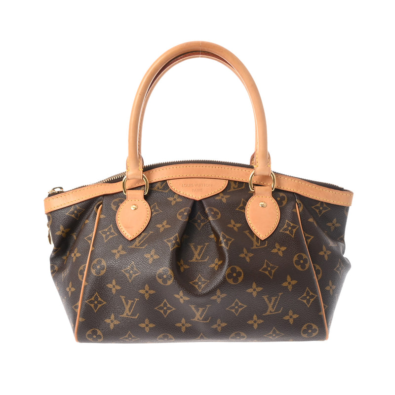 LOUIS VUITTON ルイヴィトン モノグラム ティヴォリ PM ブラウン M40143 レディース モノグラムキャンバス ハンドバッグ ABランク 中古 銀蔵