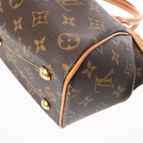 LOUIS VUITTON ルイヴィトン モノグラム ティヴォリ PM ブラウン M40143 レディース モノグラムキャンバス ハンドバッグ ABランク 中古 銀蔵