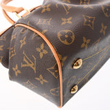 LOUIS VUITTON ルイヴィトン モノグラム ティヴォリ PM ブラウン M40143 レディース モノグラムキャンバス ハンドバッグ ABランク 中古 銀蔵