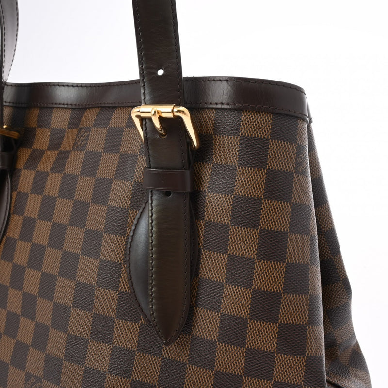 LOUIS VUITTON ルイヴィトン ダミエ ハムステッド MM ブラウン N51204 レディース ダミエキャンバス ハンドバッグ ABランク 中古 銀蔵