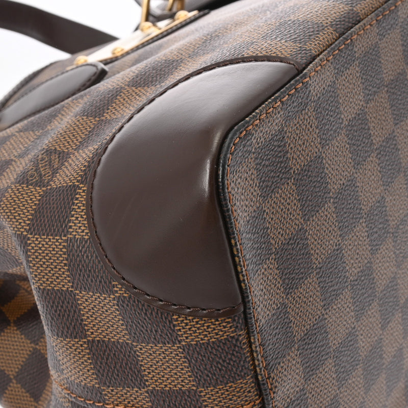 LOUIS VUITTON ルイヴィトン ダミエ ハムステッド MM ブラウン N51204 レディース ダミエキャンバス ハンドバッグ ABランク 中古 銀蔵