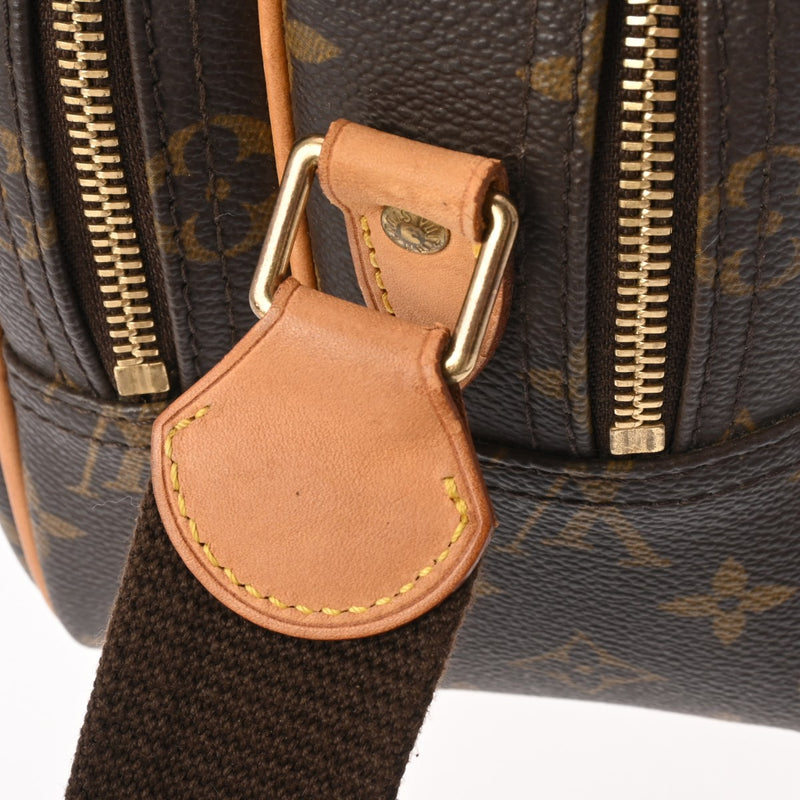 LOUIS VUITTON ルイヴィトン モノグラム リポーター PM ブラウン M45254 ユニセックス モノグラムキャンバス ショルダーバッグ Bランク 中古 銀蔵