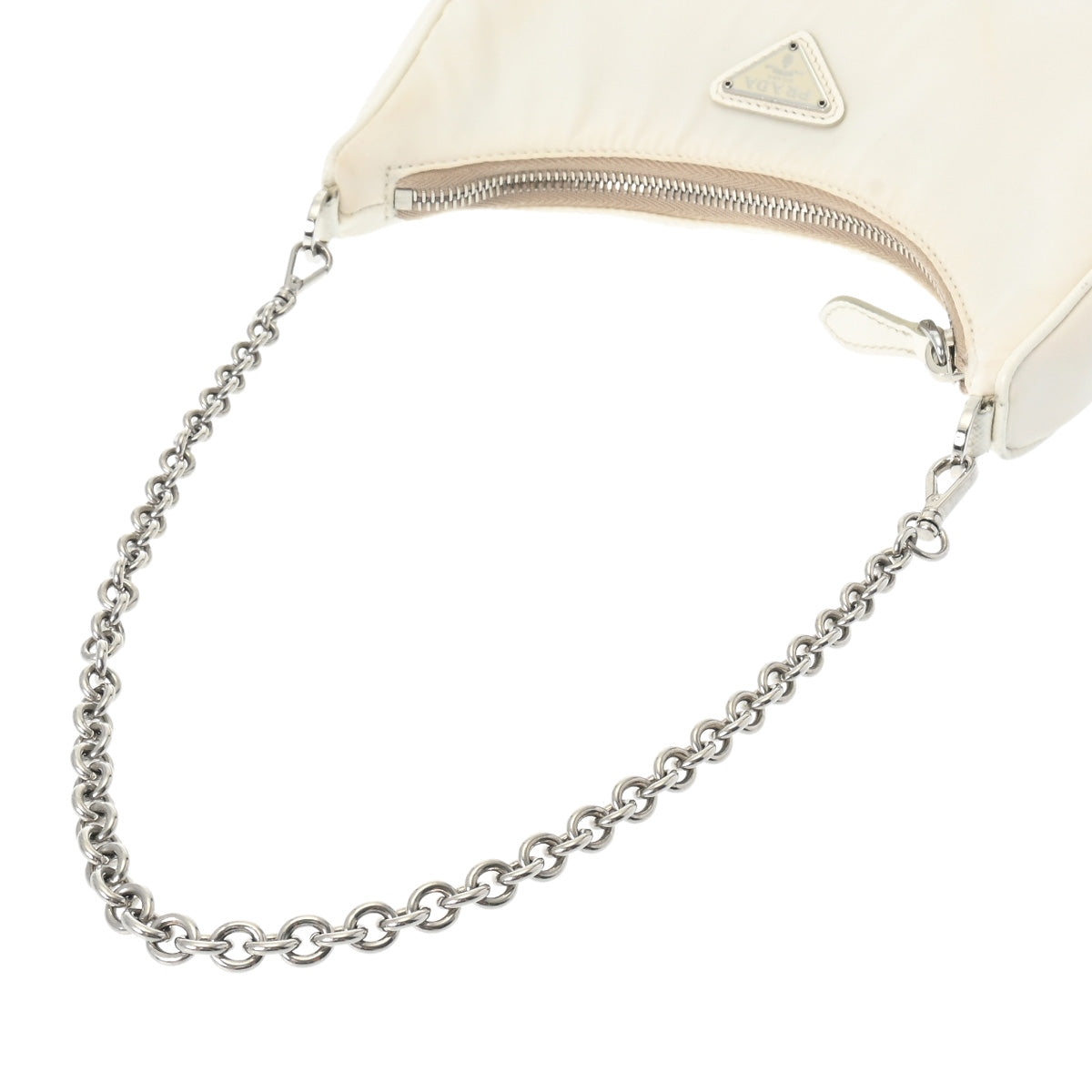 プラダRe-Edition 2005 Re-Nylon バッグ 白 レディース ナイロン 2WAY