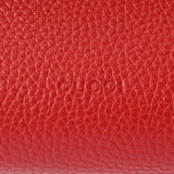 GUCCI グッチ バンブー デイリー 2WAY 赤 370831 レディース レザー ハンドバッグ ABランク 中古 銀蔵