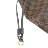 LOUIS VUITTON ルイヴィトン ダミエ ネヴァーフル PM ブラウン N51109 レディース ダミエキャンバス ハンドバッグ Bランク 中古 銀蔵