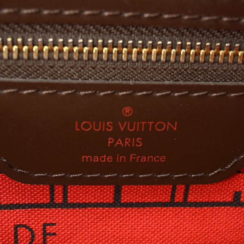 LOUIS VUITTON ルイヴィトン ダミエ ネヴァーフル PM ブラウン N51109 レディース ダミエキャンバス ハンドバッグ Bランク 中古 銀蔵