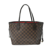 LOUIS VUITTON ルイヴィトン ダミエ ネヴァーフル PM ブラウン N51109 レディース ダミエキャンバス ハンドバッグ Bランク 中古 銀蔵