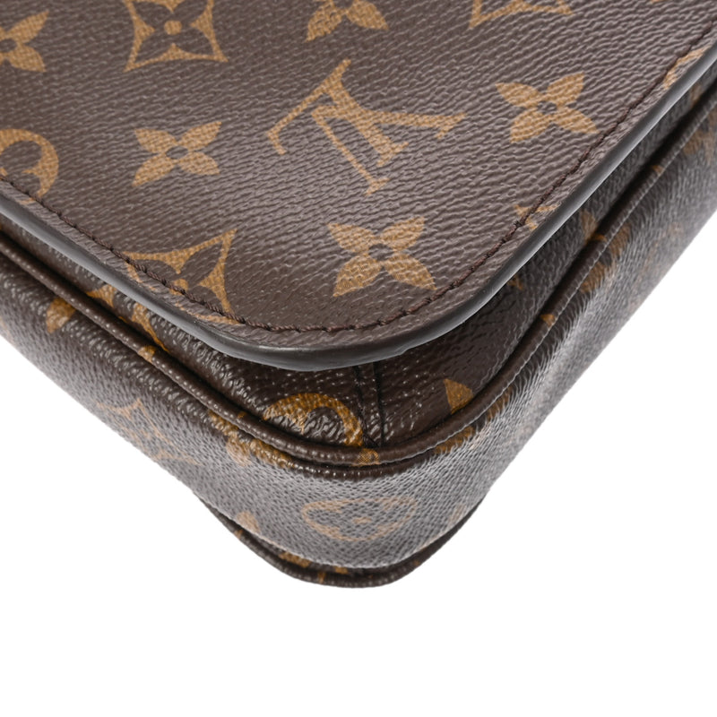 LOUIS VUITTON ルイヴィトン モノグラム ポシェットメティス MM 2WAY ブラウン M44875 レディース モノグラムキャンバス ハンドバッグ Bランク 中古 銀蔵