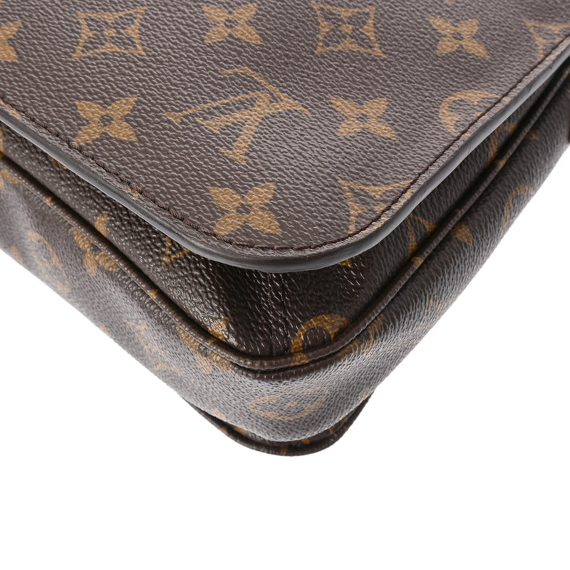 LOUIS VUITTON ルイヴィトン モノグラム ポシェットメティス MM 2WAY ブラウン M44875 レディース モノグラムキャンバス ハンドバッグ Bランク 中古 銀蔵