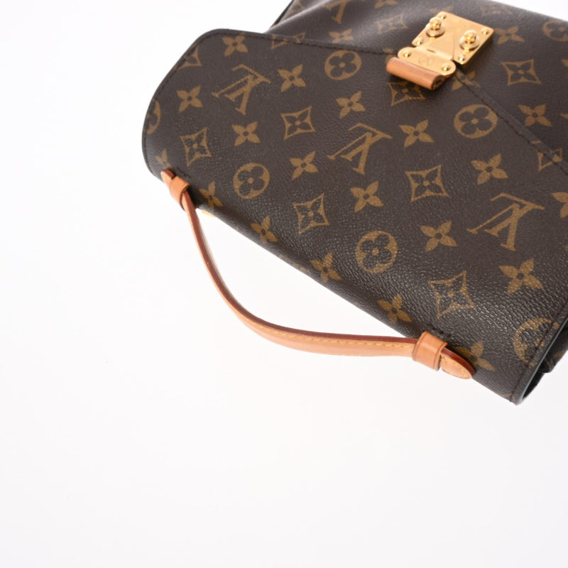 LOUIS VUITTON ルイヴィトン モノグラム ポシェットメティス MM 2WAY ブラウン M44875 レディース モノグラムキャンバス ハンドバッグ Bランク 中古 銀蔵