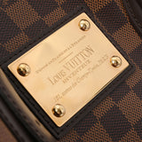 LOUIS VUITTON ルイヴィトン ダミエ ハムステッド MM ブラウン N51204 レディース ダミエキャンバス ハンドバッグ Aランク 中古 銀蔵