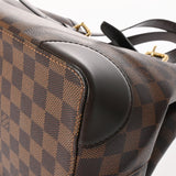 LOUIS VUITTON ルイヴィトン ダミエ ハムステッド MM ブラウン N51204 レディース ダミエキャンバス ハンドバッグ Aランク 中古 銀蔵