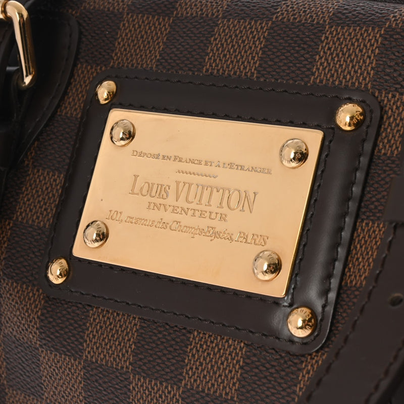 LOUIS VUITTON ルイヴィトン ダミエ バークレー ブラウン N52000 レディース ダミエキャンバス ハンドバッグ ABランク 中古 銀蔵