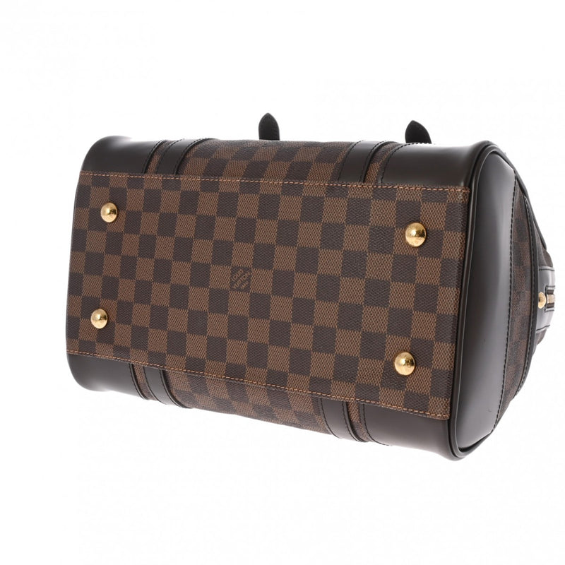 LOUIS VUITTON ルイヴィトン ダミエ バークレー ブラウン N52000 レディース ダミエキャンバス ハンドバッグ ABランク 中古 銀蔵