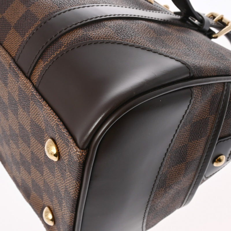 LOUIS VUITTON ルイヴィトン ダミエ バークレー ブラウン N52000 レディース ダミエキャンバス ハンドバッグ ABランク 中古 銀蔵