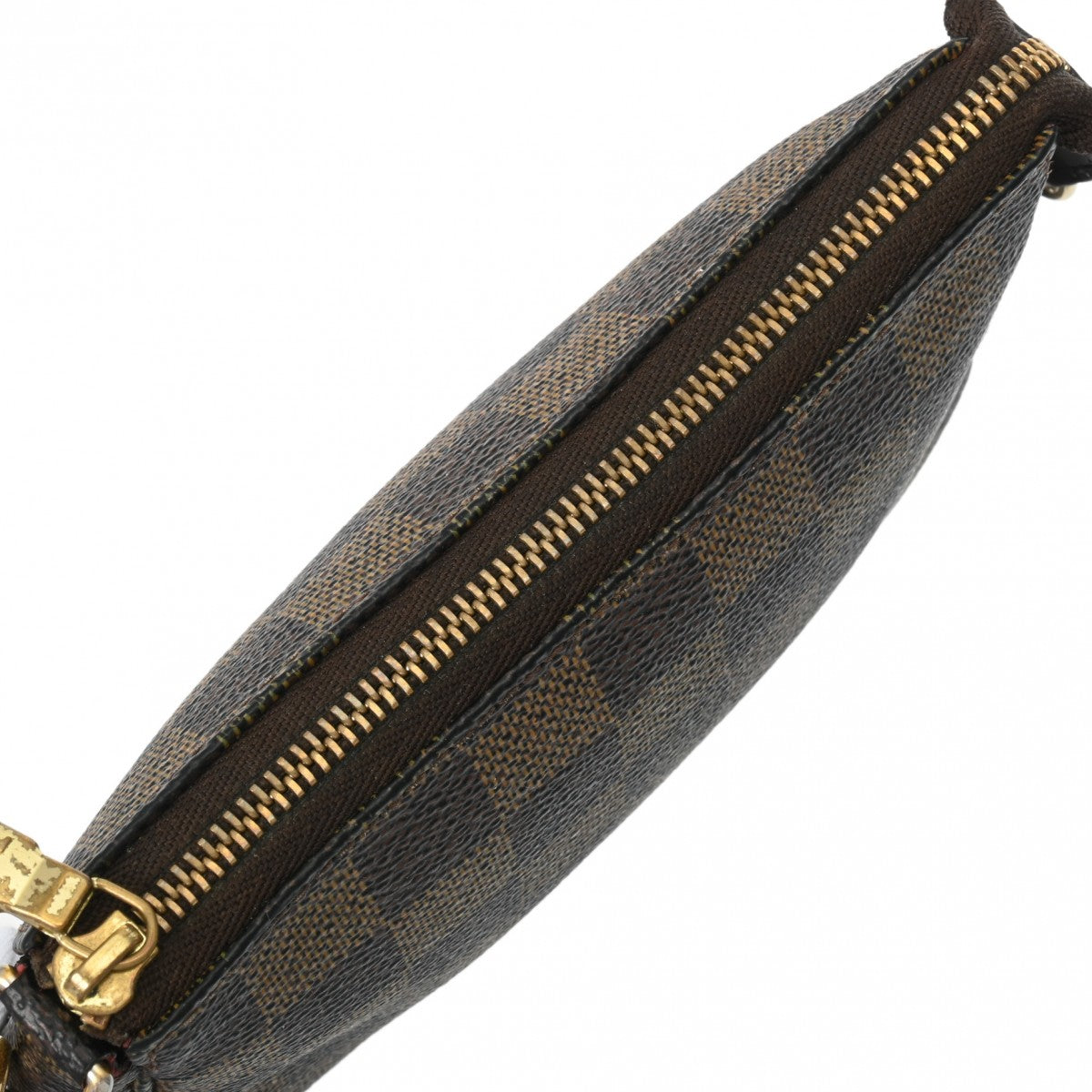 ルイヴィトンミニ ポシェット アクセソワール 14137 ブラウン