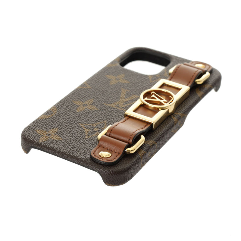 LOUIS VUITTON ルイヴィトン モノグラム iPhone12 バンパードフィーヌ M69782 ユニセックス モノグラムキャンバス 携帯・スマホアクセサリー ABランク 中古 銀蔵