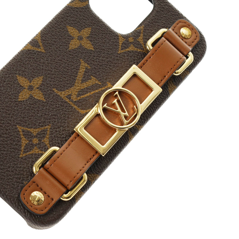 LOUIS VUITTON ルイヴィトン モノグラム iPhone12 バンパードフィーヌ M69782 ユニセックス モノグラムキャンバス 携帯・スマホアクセサリー ABランク 中古 銀蔵