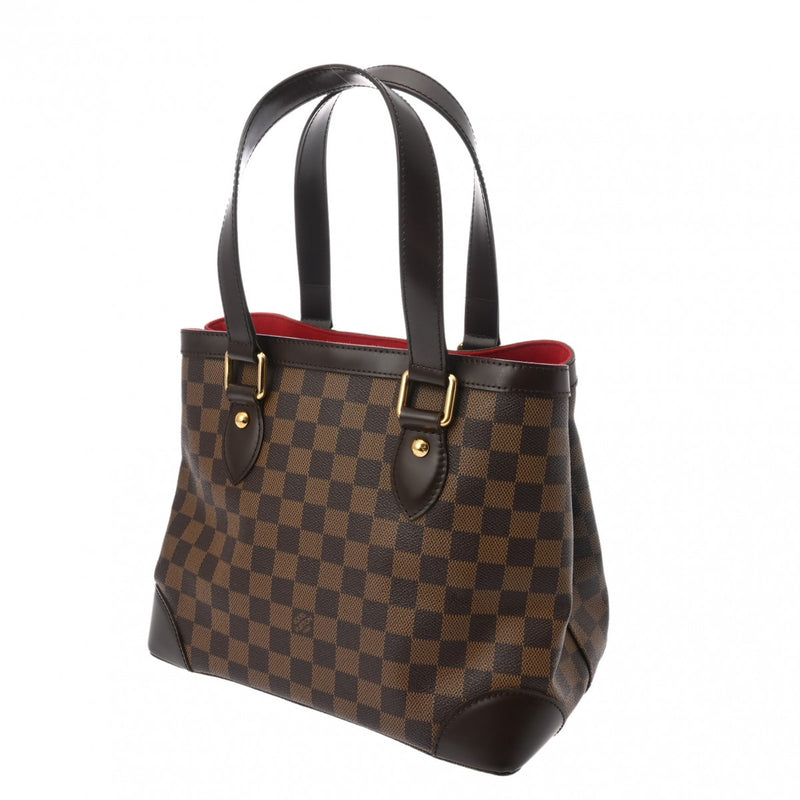 LOUIS VUITTON ルイヴィトン ダミエ ハムステッド PM ブラウン N51205 レディース ダミエキャンバス ハンドバッグ Aランク 中古 銀蔵