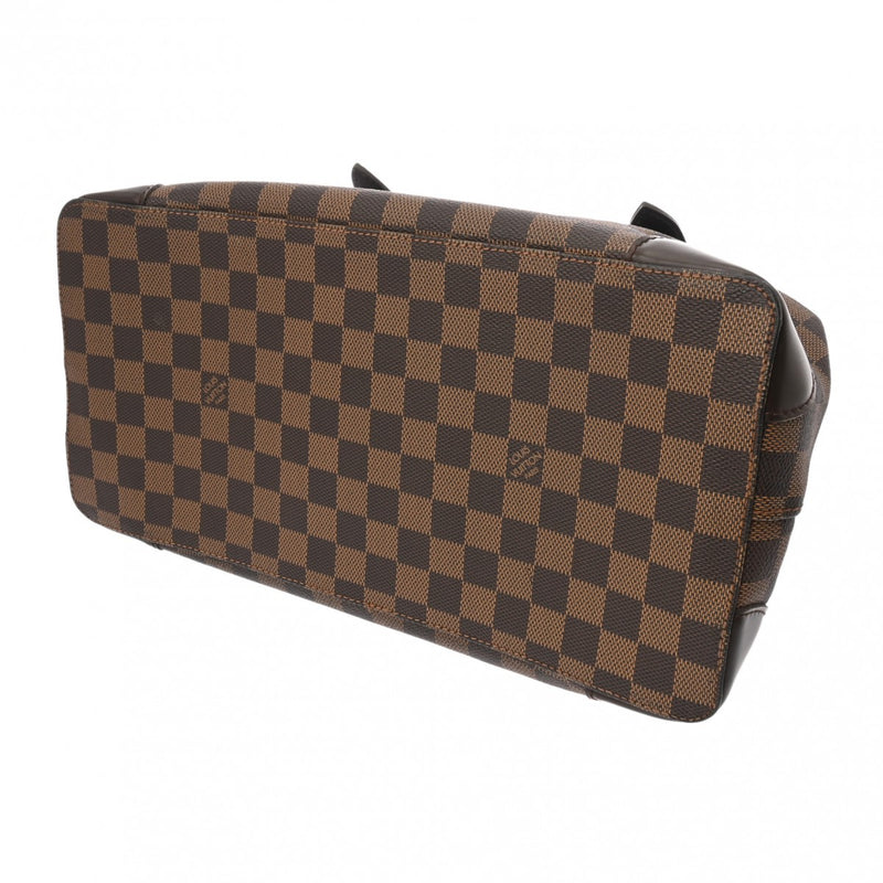 LOUIS VUITTON ルイヴィトン ダミエ ハムステッド MM ブラウン N51204 レディース ダミエキャンバス ハンドバッグ ABランク 中古 銀蔵