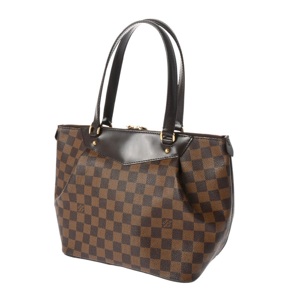 LOUIS VUITTON ルイヴィトン ダミエ ウエストミンスター PM ブラウン N41102 レディース ダミエキャンバス ハンドバッグ ABランク 中古 銀蔵