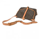 LOUIS VUITTON ルイヴィトン モノグラム ソミュール 35 ブラウン M42254 レディース モノグラムキャンバス ショルダーバッグ Bランク 中古 銀蔵